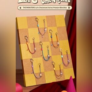 THE MONSTERS Let's Checkmate Series-
Pendant Blind Box